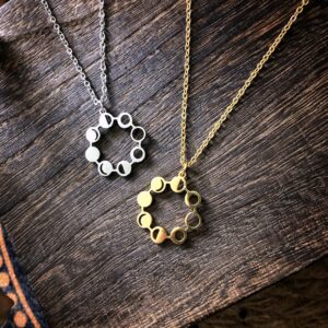 🇺🇸MOON PHASES CYCLE Necklace月相週期不銹鋼項鍊