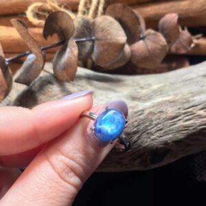 🇧🇷Kyanite Ring 巴西藍晶石925純銀戒指