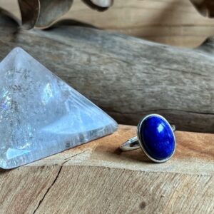 Lazurite Ring 阿富汗青金石老礦925純銀戒指