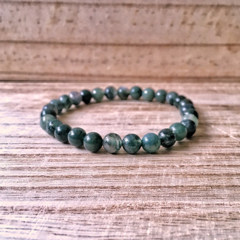 🇮🇳Agate Stone Bracelet 水草瑪瑙手鏈:圖片 2