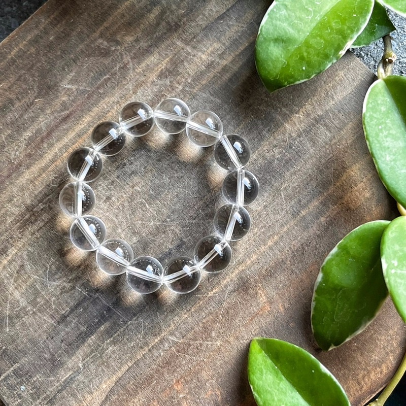 🇧🇷「靈魂之泉」巴西全淨體白水晶手串White Crystal Bracelet:圖片 3