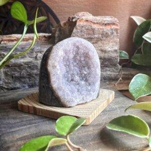 🇧🇷小山丘·巴西異象白水晶小晶陣。棉花雲朵