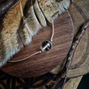 🇧🇷「靈魂之泉」巴西全淨體白水晶南美蠟繩手鍊。White Crystal Bracelet