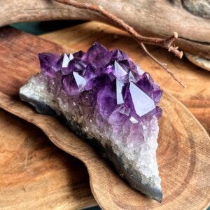 🇺🇾「靈感與和諧」烏拉圭紫水晶簇。Amethyst Cluster G
