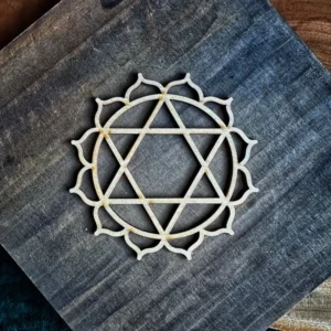 ANAHATA Chakra Wooden Pac 脈輪心輪木片