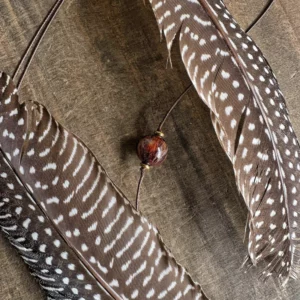 🇧🇷「華麗の精準射擊」紫幽靈防水蠟繩項鍊。Purple Phantom Quartz Necklace