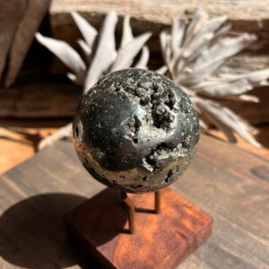 🇵🇪【共生與實踐】祕魯黃鐵礦球。PYRITE Sphere B.