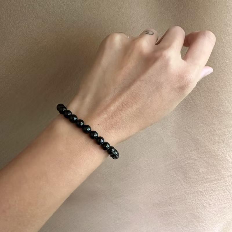 🇧🇷「心靈清潔劑」巴西黑碧璽手串Black Tourmaline Bracelet.:圖片 3