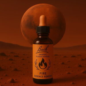 【火之花語｜情緒之炎】五行情緒花精·滴劑配方調配瓶。Bach Flower Essences Remedy FIRE.