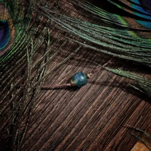 🇧🇷「心靈淨域」巴西水草瑪瑙防水蠟繩項鍊。Moss Agate Necklace